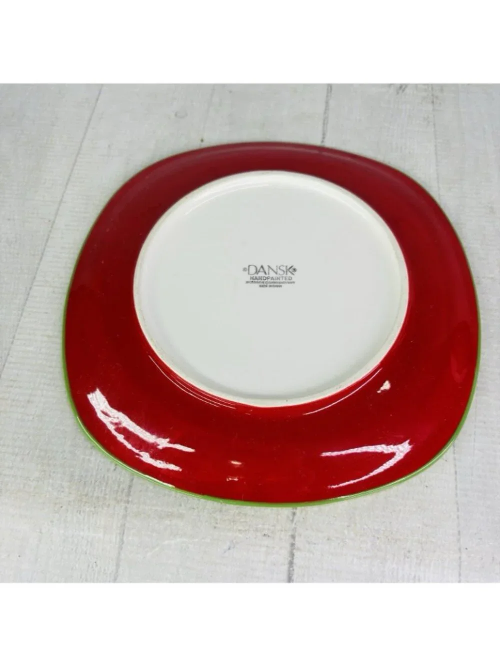 Dansk CARIBE ARUBA ORANGE & Red Green Yellow Rings 8 3/4